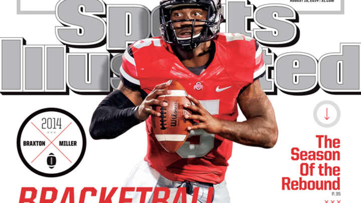 Ohio State quarterback Braxton Miller on this week’s Sports Illustrated cover Ohio State quarterback Braxton Miller on this week’s Sports Illustrated cover