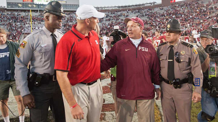 Jimbo Fisher denies Florida State faked injuries against NC State Jimbo Fisher denies Florida State faked injuries against NC State