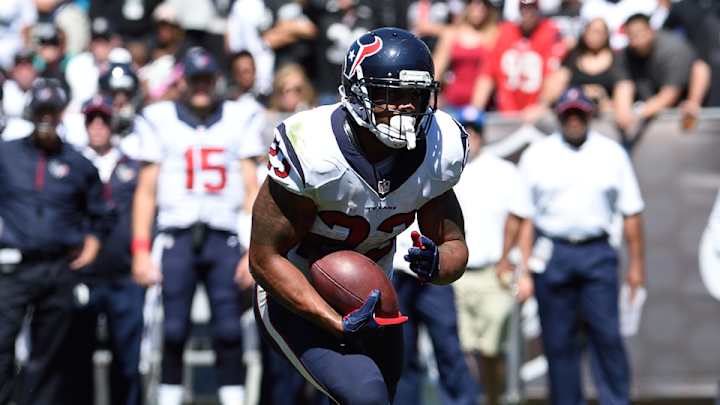 Report: Texans RB Arian Foster inactive against Giants
