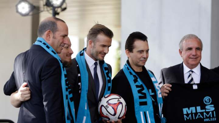 Beckham exercises MLS ownership option, but Miami expansion not yet complete