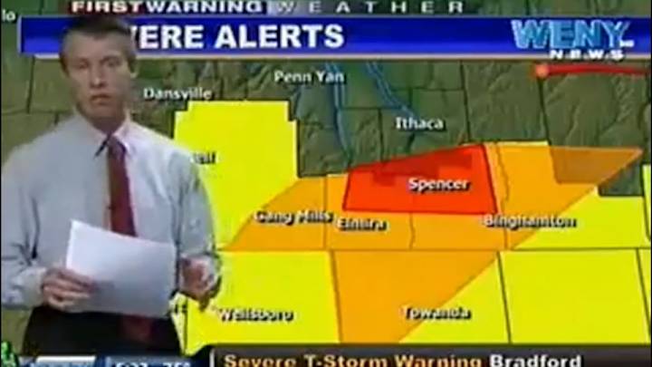 A TV station cut away from the final minutes of the World Cup