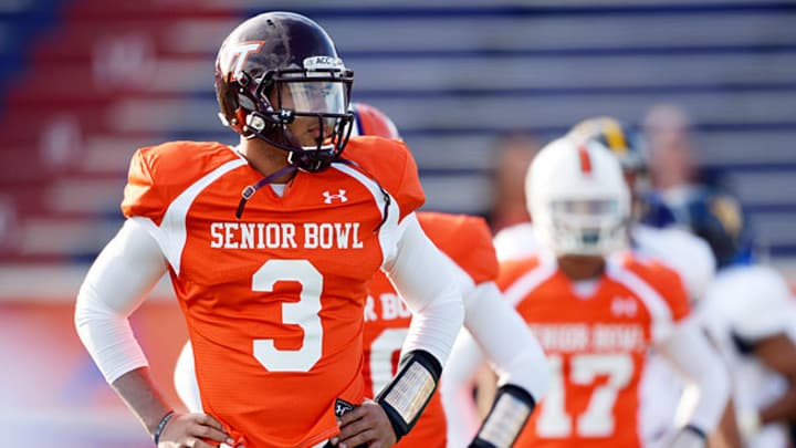 Thomas, Henderson still working to realize potential at Senior Bowl Thomas, Henderson still working to realize potential at Senior Bowl