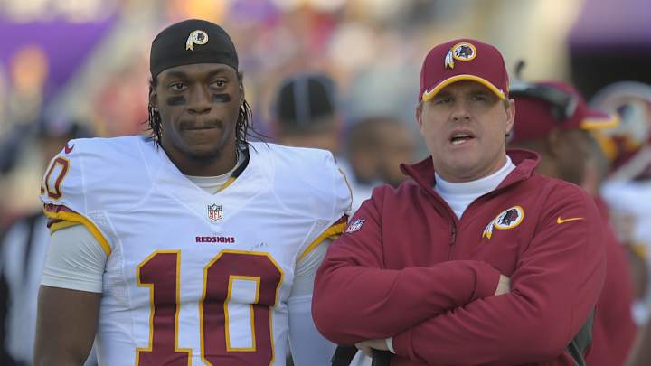 Report: Redskins coach Jay Gruden prepared to bench Robert Griffin III Report: Redskins coach Jay Gruden prepared to bench Robert Griffin III