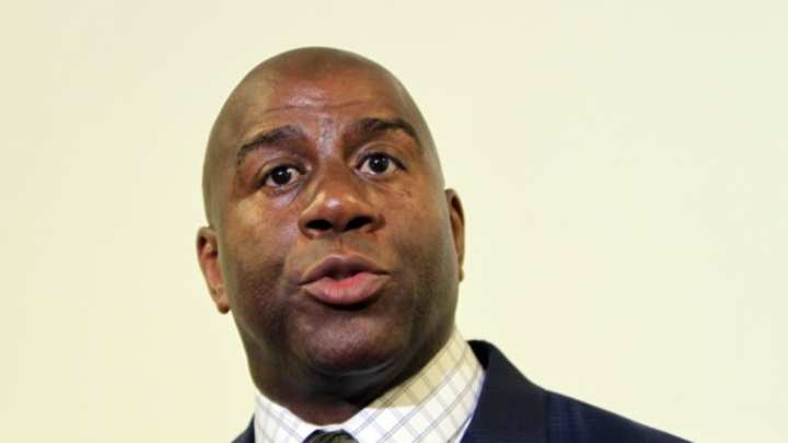 Magic Johnson responds to Donald Sterling's attack: 'He's living in the Stone Ages'