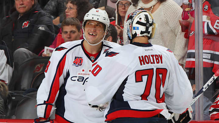 Watch: Alex Ovechkin scores spectacular backhand goal vs. Devils Watch: Alex Ovechkin scores spectacular backhand goal vs. Devils