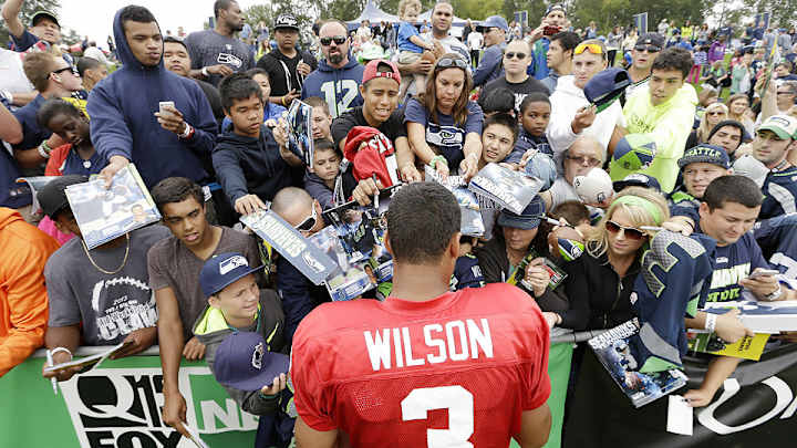 Behind the scenes at 2014 NFL training camp