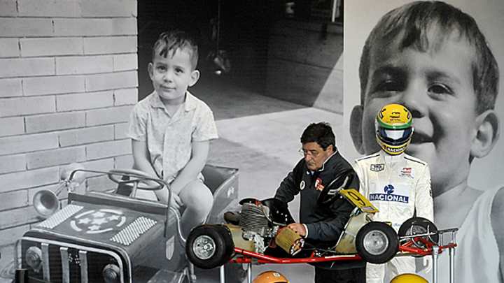 Memorial in Imola for F1's Ayrton Senna, Roland Ratzenberger