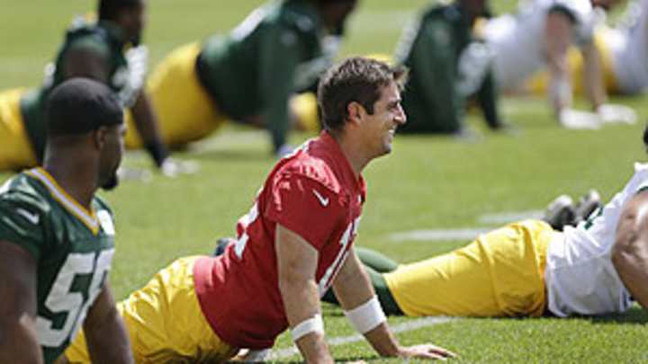 Rodgers as competitive as ever a decade with GB