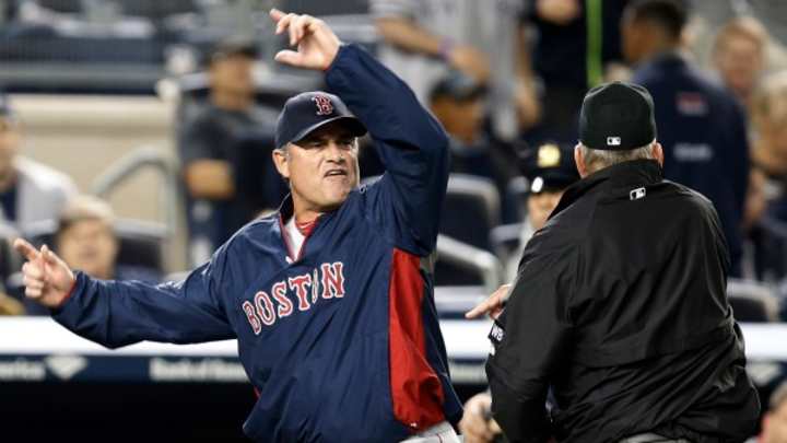 Red Sox manager John Farrell fined for comments about replay system