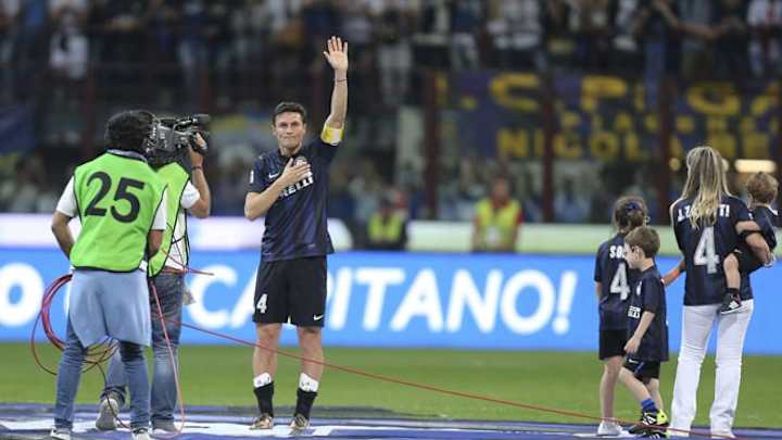 Javier Zanetti honored in final home match; Inter wins big