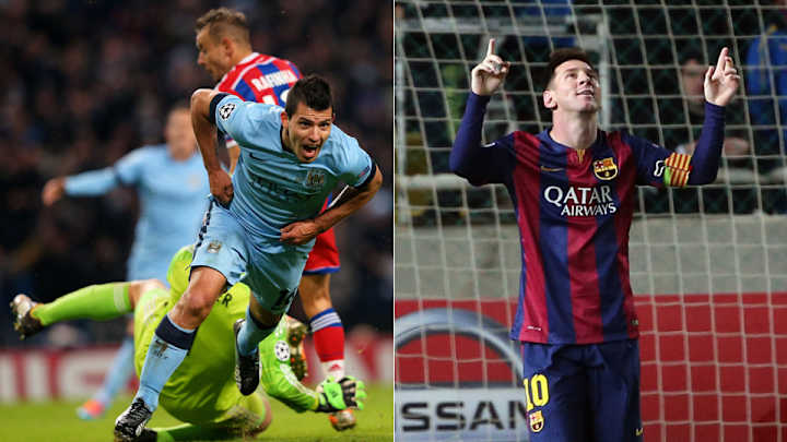 Aguero saves Man City, Messi tops Raul on Champions League hat tricks