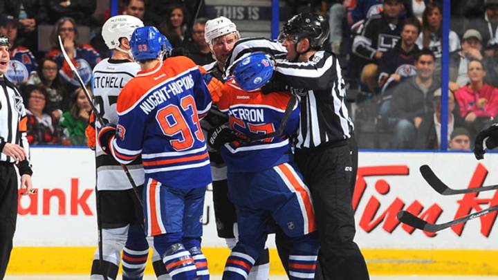 Jordan Nolan suspended one game for throwing sucker punch at Jesse Joensuu Jordan Nolan suspended one game for throwing sucker punch at Jesse Joensuu