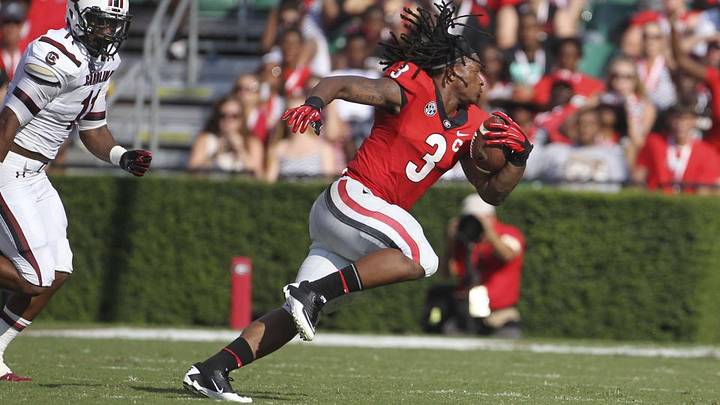 Georgia fans build shrine mourning the loss of Todd Gurley