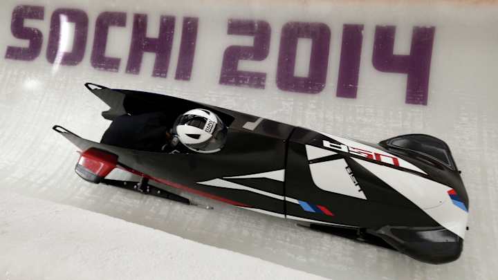 Top U.S. women's bobsled damaged after training run Top U.S. women's bobsled damaged after training run