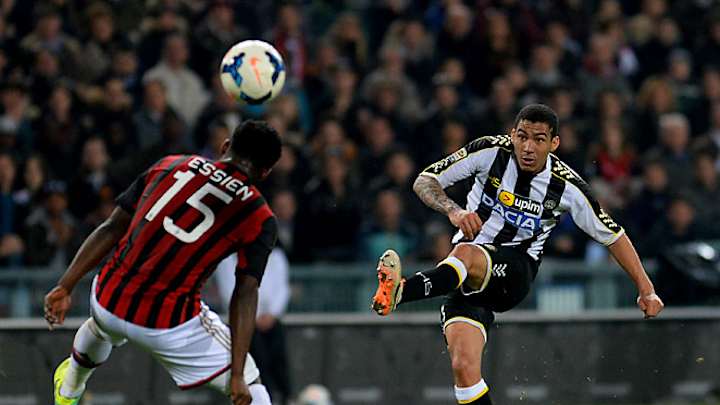 AC Milan loses to Udinese ahead of Champions League clash