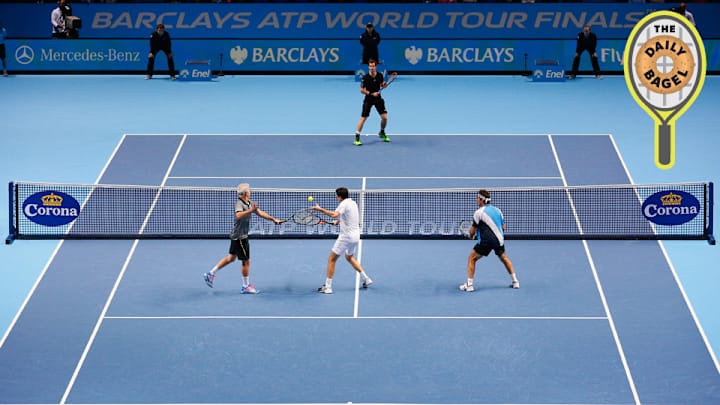 Daily Bagel: Murray takes on McEnroe, Henman and Cash in London Daily Bagel: Murray takes on McEnroe, Henman and Cash in London