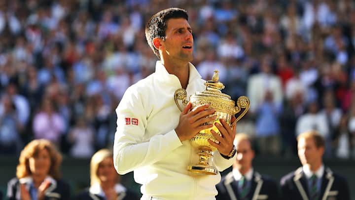 Djokovic relies on gutsy play, inner strength in Wimbledon victory Djokovic relies on gutsy play, inner strength in Wimbledon victory