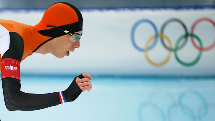 Olympic Viewing: Speed skating, morning smiles Olympic Viewing: Speed skating, morning smiles