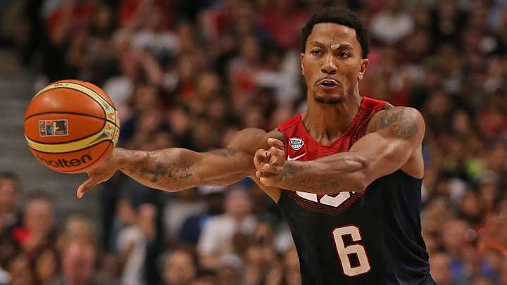 Derrick Rose out for exhibition against Dominican Republic