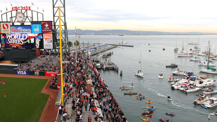 Ballpark Quirks: Splashing down in San Francisco's McCovey Cove at AT&T Park