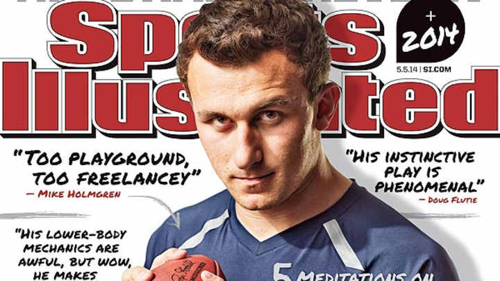 Johnny Manziel appears on cover of Sports Illustrated's NFL draft preview issue