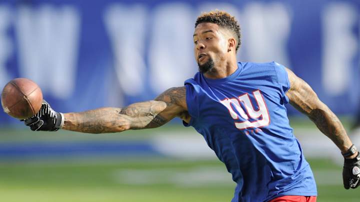 Giants rookie WR Odell Beckham Jr. won't play Friday against Jets