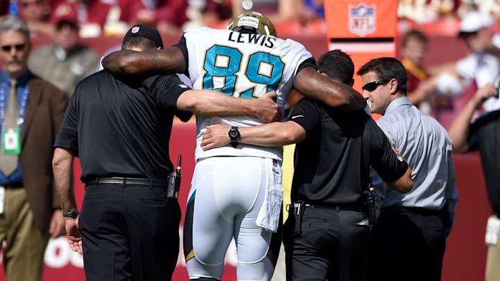 Jaguars TE Marcedes Lewis out 6-8 weeks with high ankle sprain