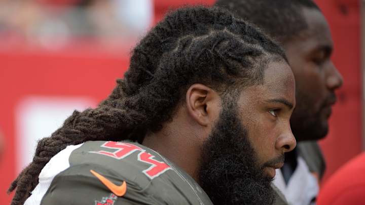 Buccaneers place DE Adrian Clayborn on injured reserve with torn biceps