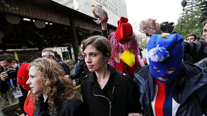 Pussy Riot presents Sochi punk video