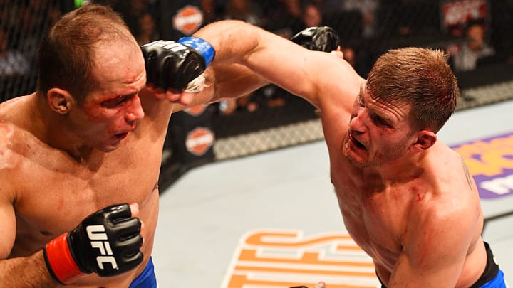 Even in loss, Stipe Miocic shows his mettle vs. Junior dos Santos