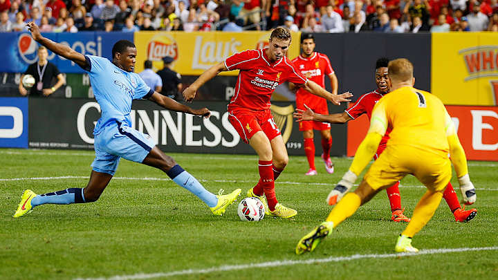 Liverpool outlasts Manchester City in penalties at Yankee Stadium