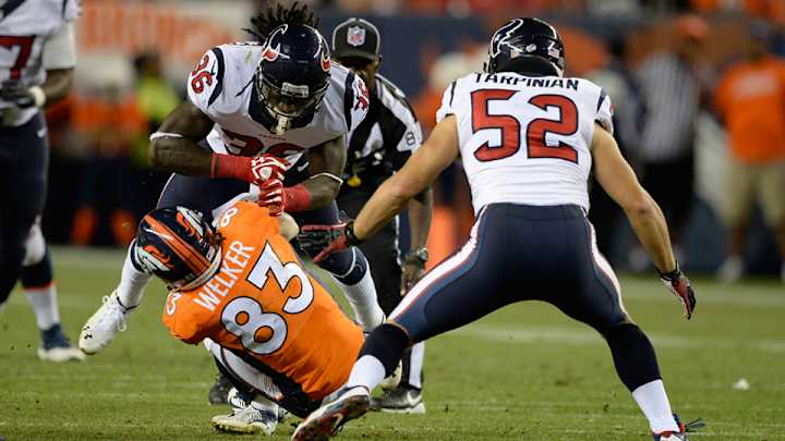 Wes Welker to increase activity level after third concussion in 10 months