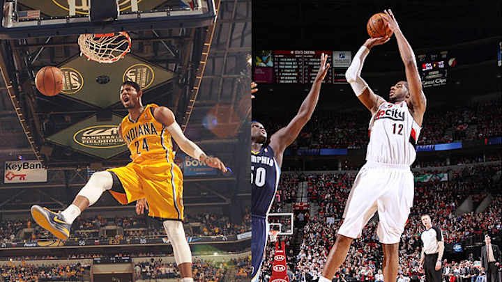 Blazers, Pacers heating back up just in time