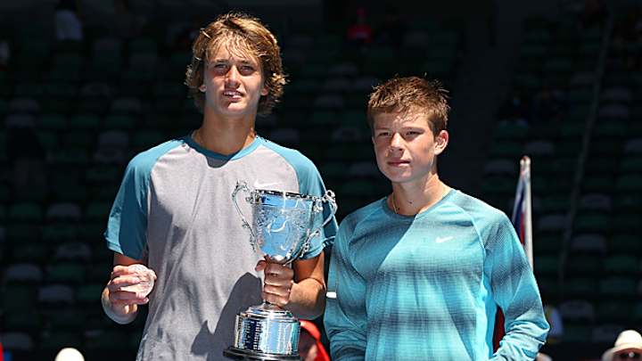 Zverev, Kulichkova win Australian Open junior titles Zverev, Kulichkova win Australian Open junior titles