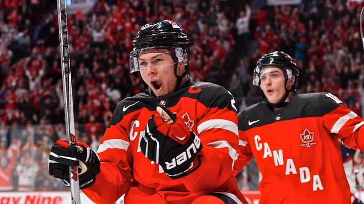 Watch: Canada captain Curtis Lazar scores controversial goal vs. U.S. Watch: Canada captain Curtis Lazar scores controversial goal vs. U.S.
