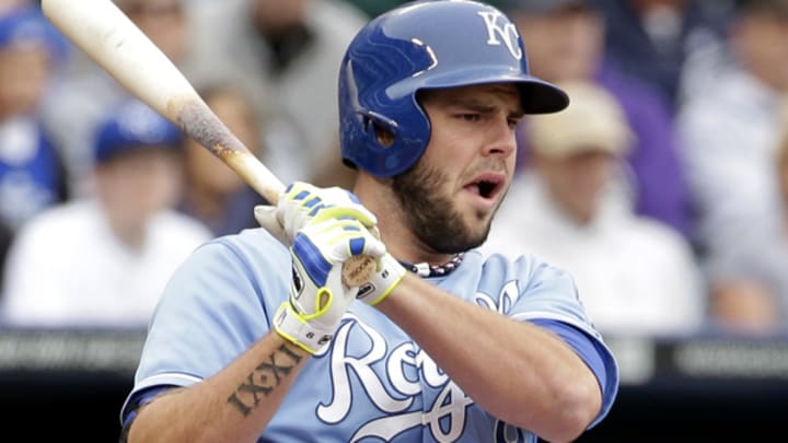 Kansas City Royals send struggling Mike Moustakas to Triple-A