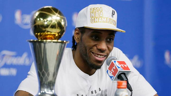 Kawhi Leonard on Spurs future: 'I don't think I'm going anywhere'