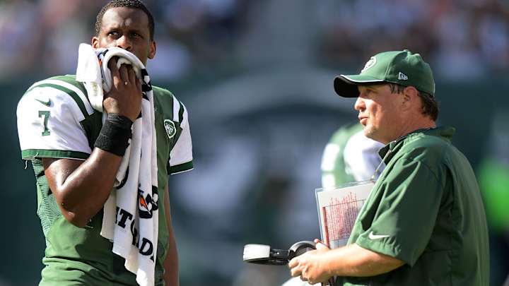 Jets QB Geno Smith fires back at media over Michael Vick question