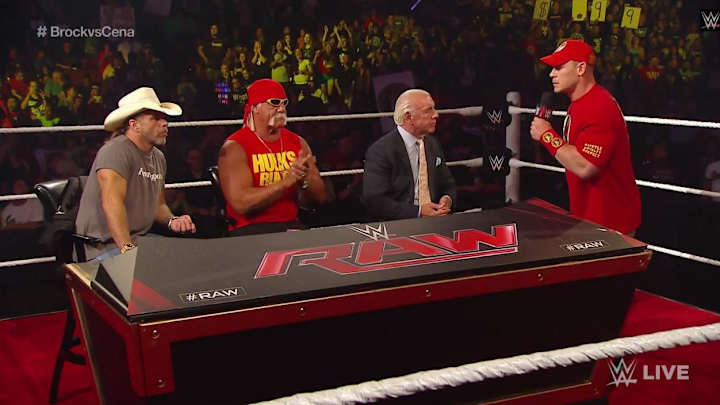 Extra Mustard's Monday Night Raw Recap: Knock knock. Who's there? Interrupting John Cena Extra Mustard's Monday Night Raw Recap: Knock knock. Who's there? Interrupting John Cena