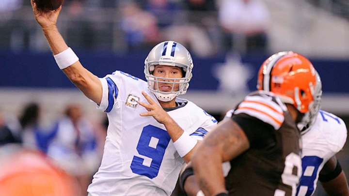 Dallas Cowboys QB Tony Romo wasn't bothered by Johnny Manziel draft talk