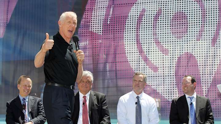 Bill Walton has a teepee in his backyard