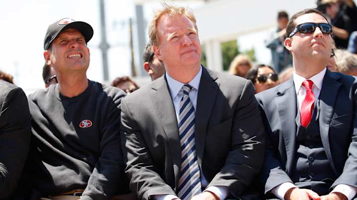 Report: Roger Goodell cancels appearance at 49ers' stadium opener