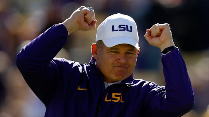 Your reminder from Les Miles on how to celebrate Columbus Day