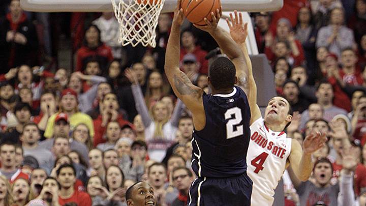D.J. Newbill hits game-winner as Penn State holds off No. 24 Ohio State in overtime D.J. Newbill hits game-winner as Penn State holds off No. 24 Ohio State in overtime