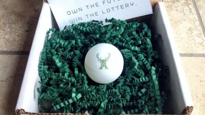 Bucks ship custom ping pong balls to fans in anticipation of NBA Draft Lottery