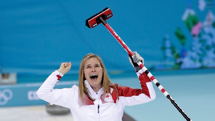Canada wins gold in women's Olympic curling Canada wins gold in women's Olympic curling