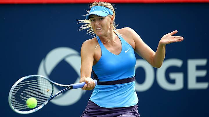 Sharapova can't hang on against Suarez Navarro in Montreal