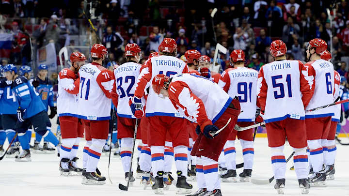 With loss to Finland, Russia shows that gold is won on ice, not paper