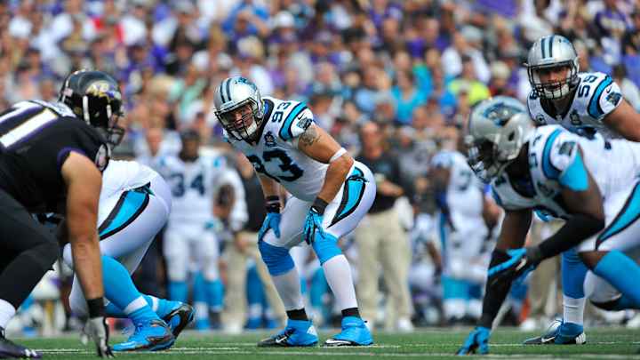 Panthers place linebacker Chase Blackburn (knee) on injured reserve