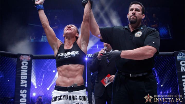 Cristiane 'Cyborg' Justino to make 135-pound debut in December